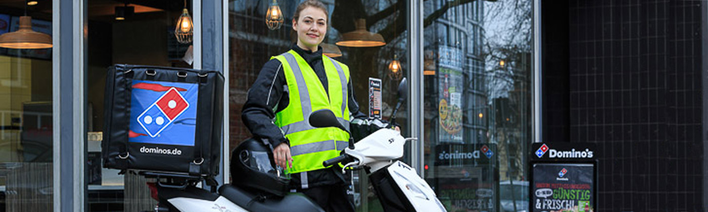 Pizza Fahrer Job In Der Nähe Pizzafahrer:in - Roller (m/w/d) | Domino's Jobs